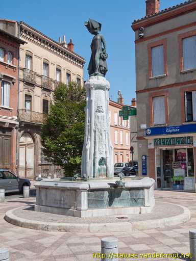 Toulouse /  La fontaine Belle-Paule