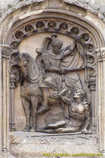 Cambrai /  Façade de l'Église Saint-Martin