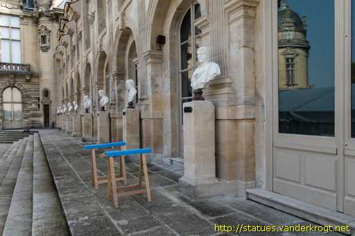 Chantilly /  Dix bustes des empereurs romains