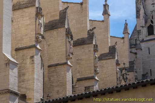 Lyon /  Saints à la Cathédrale (façade sud)