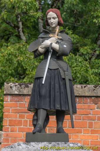 Loyes /  Jeanne d'Arc en prière