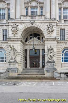 Liverpool /  Commerce and Industry, ships and globes