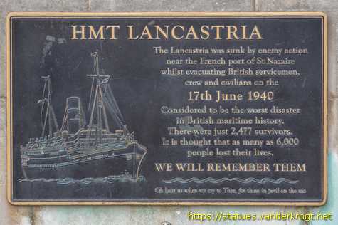 Liverpool /  HMT Lancastria Memorial