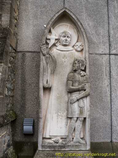 Canterbury /  Saint Gregory the Great with an Anglian Slave in the Roman Forum