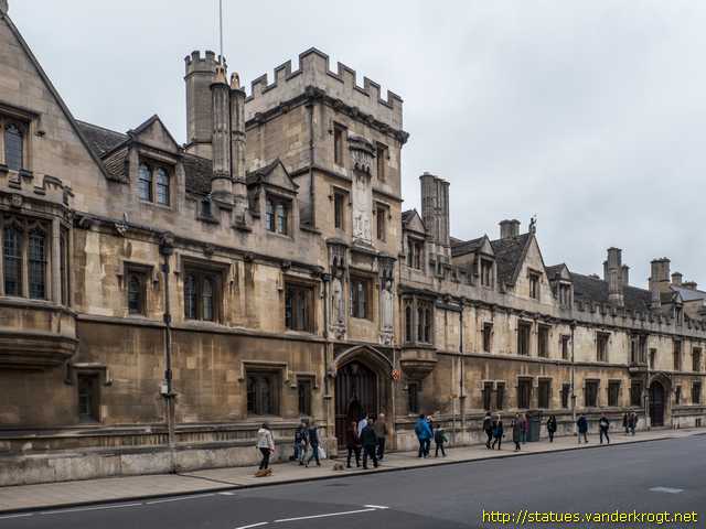 Oxford /  Resurrection, King Henry IV and Bishop Chichele