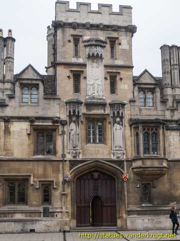 Oxford /  Resurrection, King Henry IV and Bishop Chichele