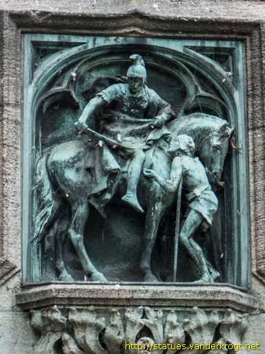 Oxford / Saint Martin Dividing His Cloak with a Beggar