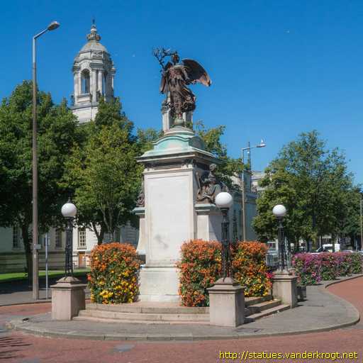Cardiff - Caerdydd /  South African War Memorial - Cofeb Rhyfel De Affrica