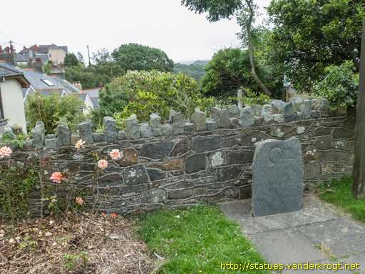 Fishguard - Abergwaun /  D.J. Williams Memorial Stone