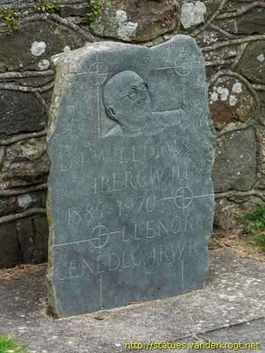 Fishguard - Abergwaun /  D.J. Williams Memorial Stone