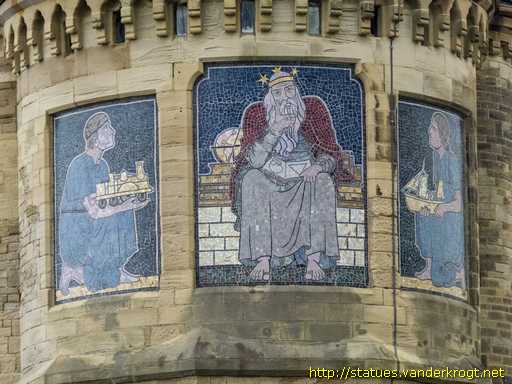 Aberystwyth /  Archimedes mosaic - Archimedes mosaig