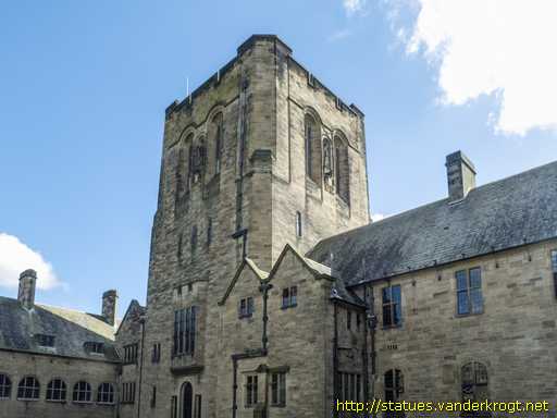 Bangor /  Four historical figures from North Wales