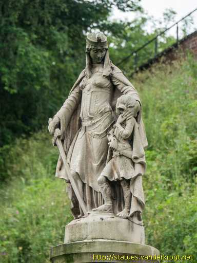 Tamworth /  Æthelflæd and Æthelstan