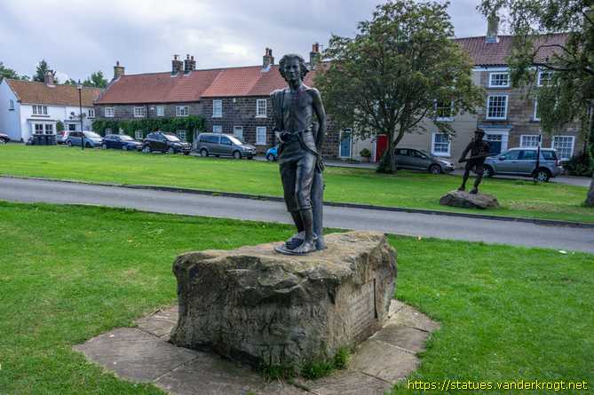 Great Ayton /  James Cook as a Boy