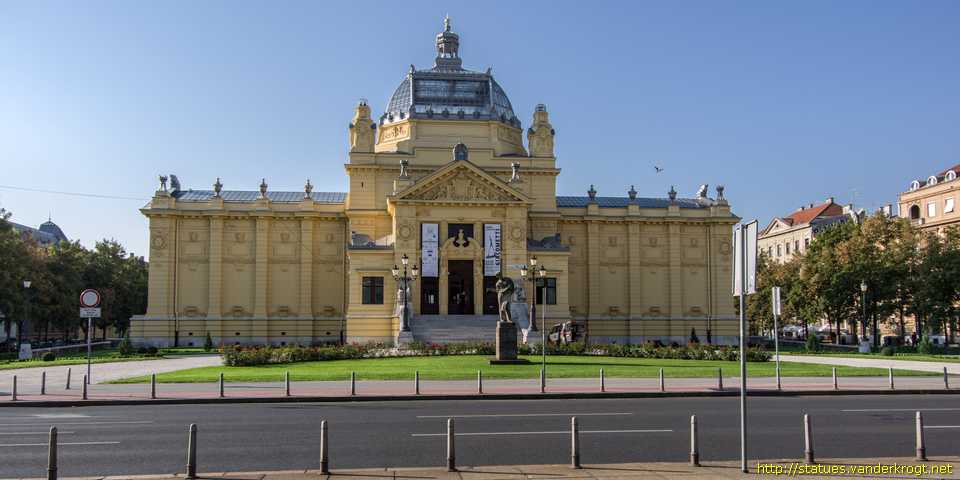 Zagreb /  Poprsja u Umjetničkom paviljonu