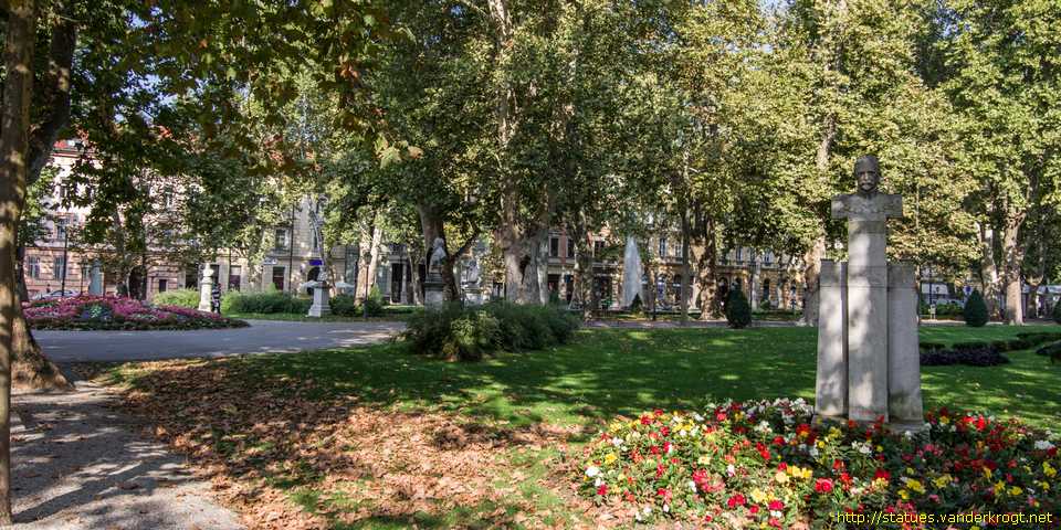 Zagreb /  Poprsja značajnih hrvatskih ličnosti