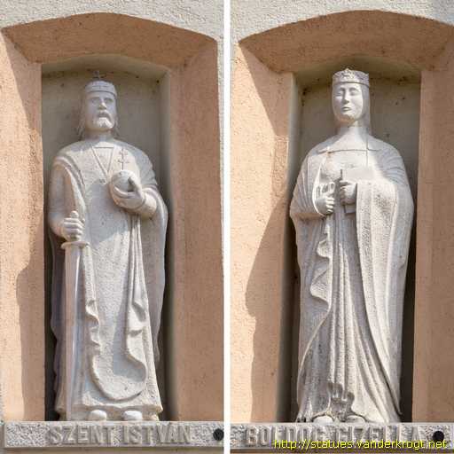 Tát /  Szent István király és Gizella királyné