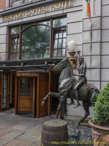 Dublin - Baile Átha Cliath /  Indian Warrior on Horse