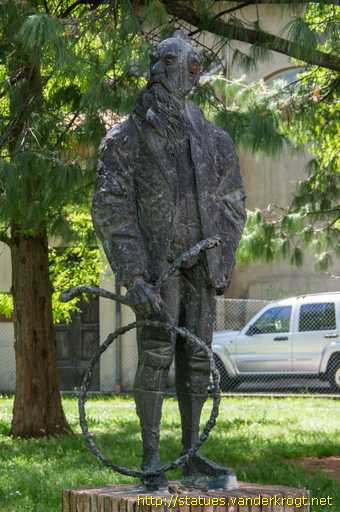 Faenza /  Alfredo Oriani con la bicicletta