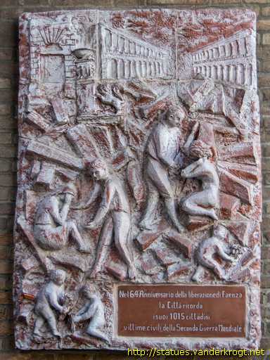 Faenza /  Lastra commemorativa alle Vittime Civili di Guerra