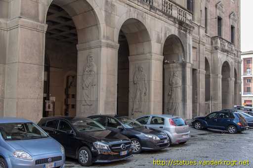 Bologna /  Sei figure allegoriche