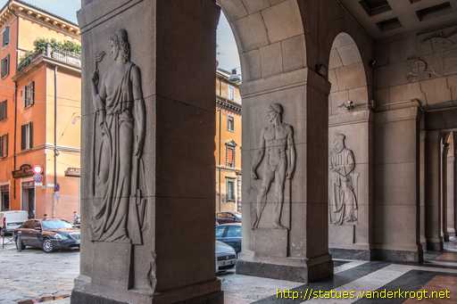 Bologna /  Sei figure allegoriche