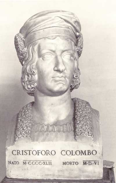 Roma /  Busto di Cristoforo Colombo
