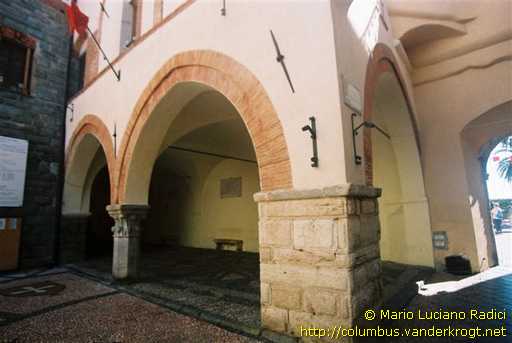 Noli /  Commemorazione della partenza di Colombo da Genova nel 1476