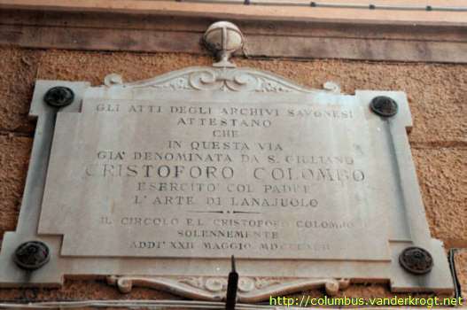 Savona /  Commemorativa in Via San Giuliano