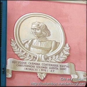 Ovada /  Ritratto di Cristoforo Colombo