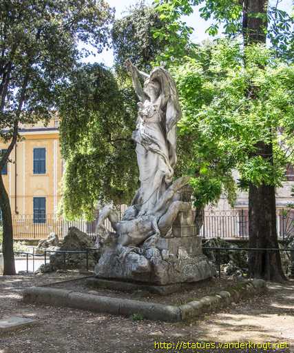 Carrara /  La libertà che conquista la barbarie