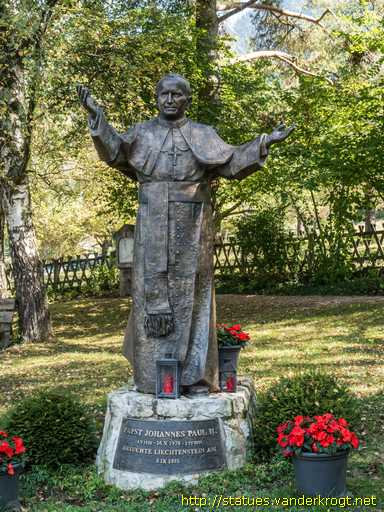 Schaan /  Papst Johannes Paul II.