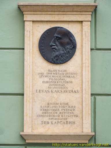 Vilnius /  Levas Karsavinas