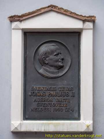 Vilnius /  Popiežius Jonas Paulius II