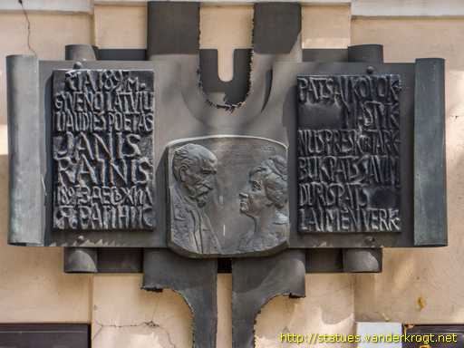 Panevėžys /  Rainis ir Aspazija