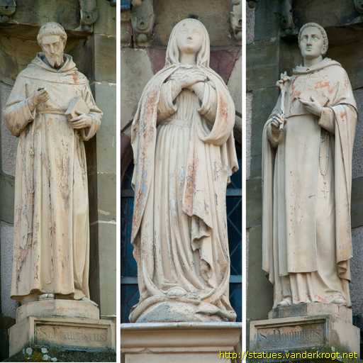 Mertert /  Sainte Marie de l'Immaculée Conception, , Saint François and Saint Dominique