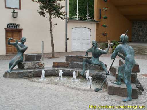 Vianden /  Le Badigeonneur, Le Musicien, Le Fou