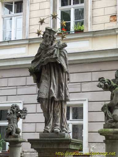 Kłodzko /  Święty Jan Nepomucen z aniołami
