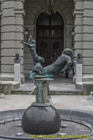 Ljubljana /  Fontana Evropa