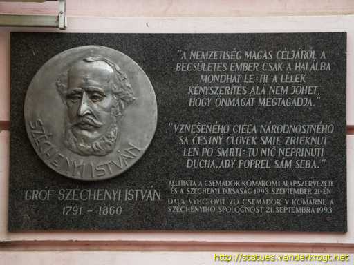 Komárno - Komárom /  Gróf Széchenyi István
