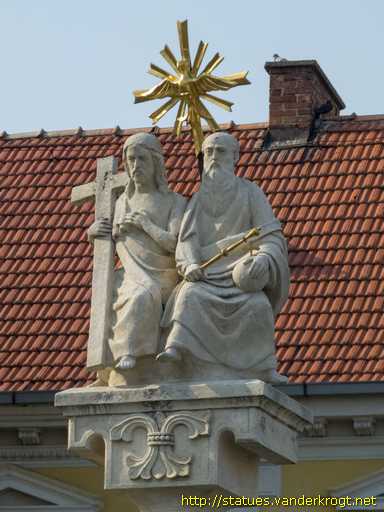 Gabčíkovo - Bős /  Stĺp Najsvätejšej Trojice - Szentháromság-szobor