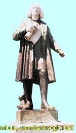 San Salvador /  Cristóbal Colón y la reina Isabel