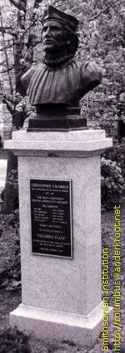 Milford /  Bust of Christopher Columbus