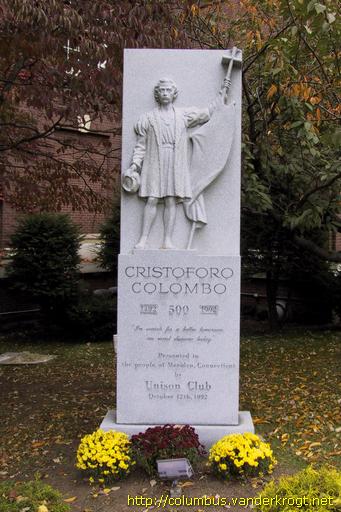 Meriden /  Columbus monument