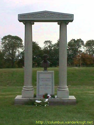 Des Moines /  Bust of Christopher Columbus