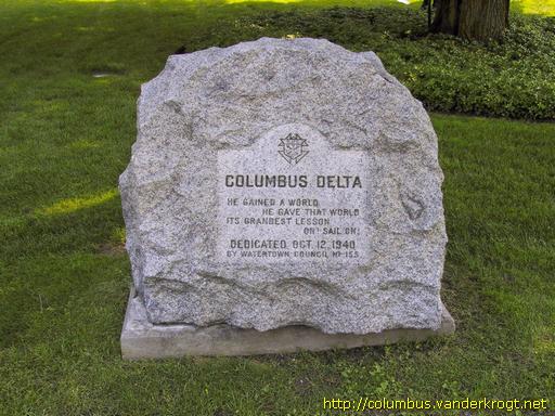 Watertown /  Columbus Delta Monument