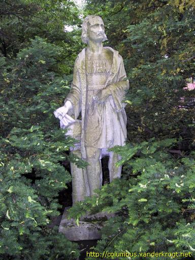 Boston /  Columbus Statue at Louisburg Square