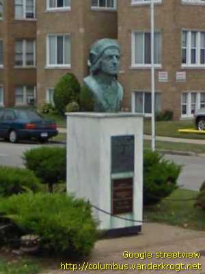 Dearborn /  Bust of Christopher Columbus