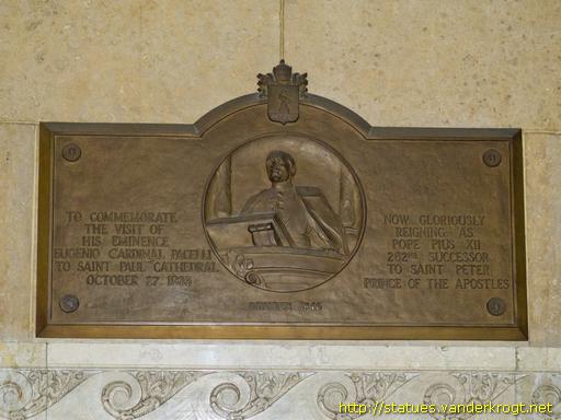 Saint Paul /  Eugenio Pacelli - Pope Pius XII