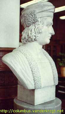 Saint Louis /  Bust of Christopher Columbus